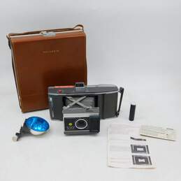 Vintage Polaroid J66 Land Camera w/ Flash & Case