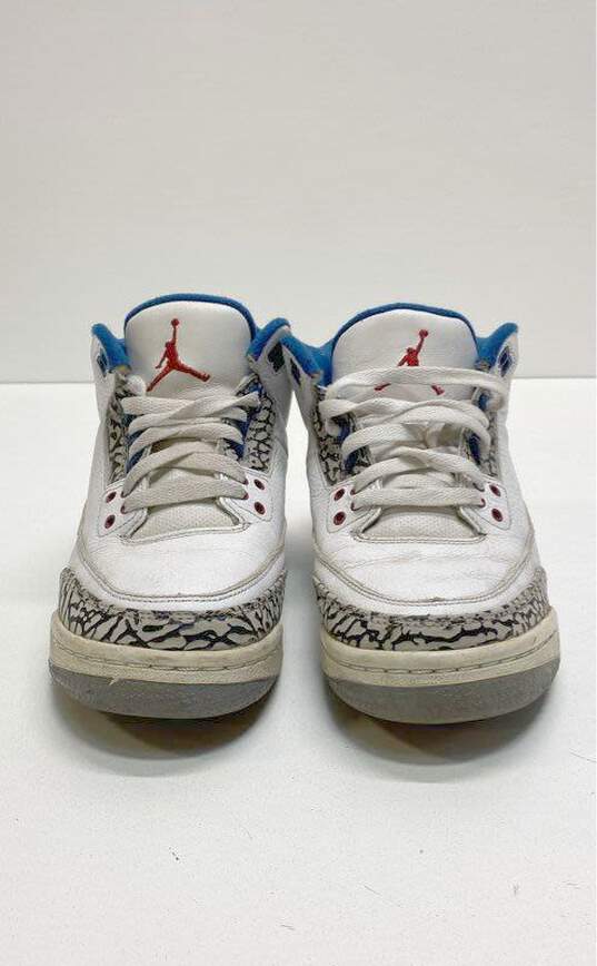 Nike Air Jordan 3 Retro GS 398614-104 Sneakers 6Y Women 8 image number 3