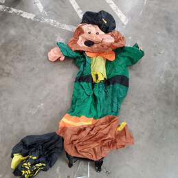 Gemmy Airblown Happy St. Patrick's Day Inflatable Leprechaun and Pot of Gold Decoration Self Inflating 6 Ft. Tall alternative image