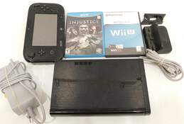 Nintendo WiiU w/Gamepad Mario Kart and Injustice