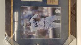 Framed Matted & Signed 8x10 Photo of Eric Gagne Los Angeles Dodgers with COA alternative image