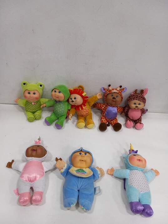 8pc Bundle of Assorted Mini Cabbage Patch Kids Dolls image number 1