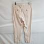 Anthropologie The Essential Slim Striped Cotton Blend Pants Size 6 image number 2