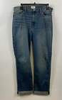 Hudson Blair Penny Cropped Blue Jeans - Size 32 image number 2