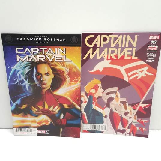 Marvel Captain Marvel Comic Books image number 7