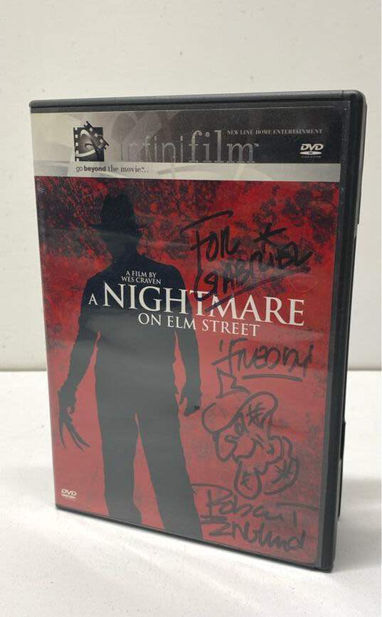 "Nightmare on Elm Street" DVD Signed by Robert Englund - Freddy Krueger image number 1