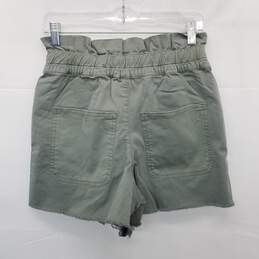 DL 1961 Yara High Waisted Thyme Green Shorts Size S alternative image