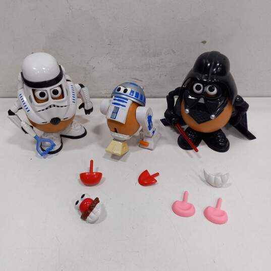 Lot of Mr. Potato Head Star Wars Toys & Pieces image number 1