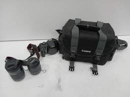 Canon EOS Rebel T6i Digital SLR Camera with Two Lenses & Canon Carry Bag