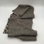 NWT Womens Brown Black Animal Print Knitted Fashionable Wrap Scarf image number 3