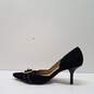 Michael Kors Black Suede Mid Heel Women's Size 6M image number 2