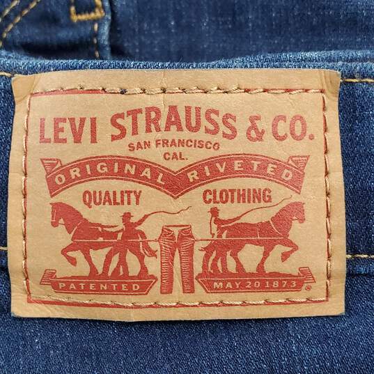 Levi Strauss & Co Women Blue Jeans Sz 22W image number 3