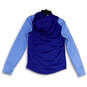 NWT Womens Blue Kansas City Royals Long Sleeve Full Zip Hooded Jacket Sz XS image number 2