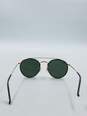 Ray-Ban Gold Aviator Sunglasses image number 3