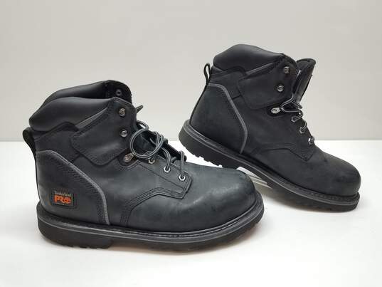 Mn Timberland PRO Pit Boss 6-Inch Steel Toe Boots Sz 11M image number 1