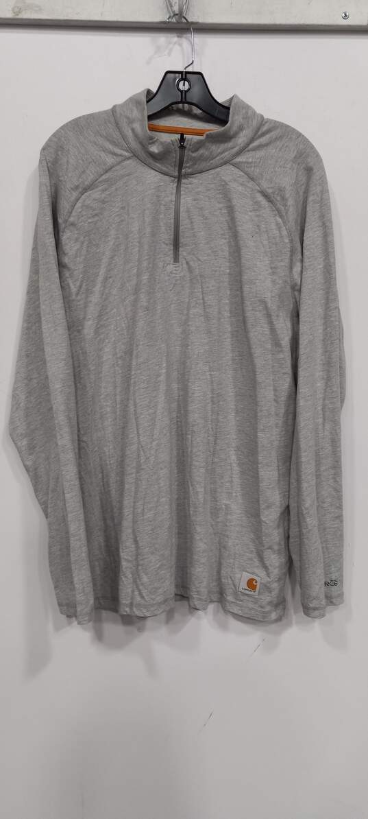 Carhartt Men's Gray Sweatshirt Size XL image number 1