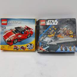 2 Lego Building Sets #75334 & #5867 Star Wars and Creator