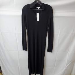 Women's Black Topshop Sweater Dress Size 12