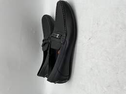 Mens Merve 34F9189 Black Leather Slip On Loafer Shoes Size 11 0465391-D alternative image