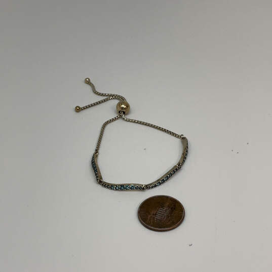 Designer Pandora 925 ALE Sterling Silver CZ Stones Chain Bracelet With Box image number 2