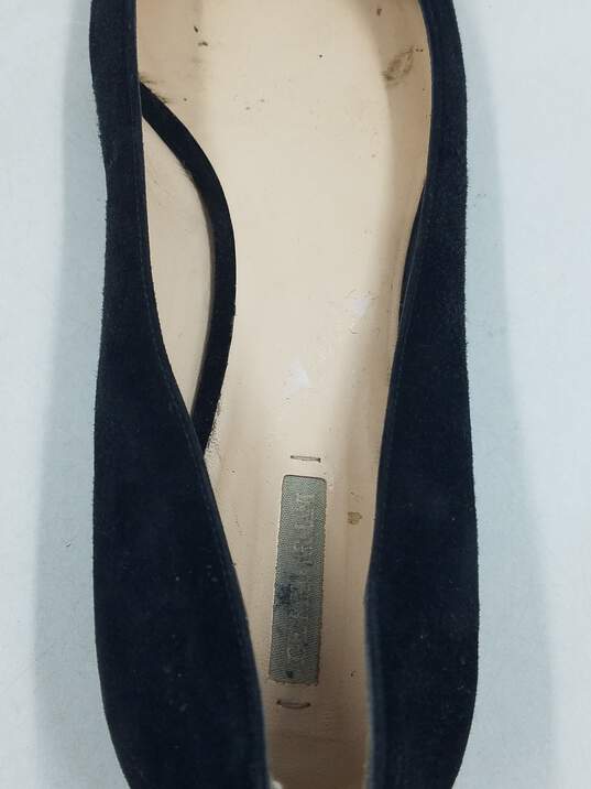Authentic Giorgio Armani Black Pointed Flats W 9.5 image number 8