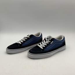 Vans Mens Bearcat 508357 Navy Blue Low Top Lace Up Sneaker Shoes Size 10.5