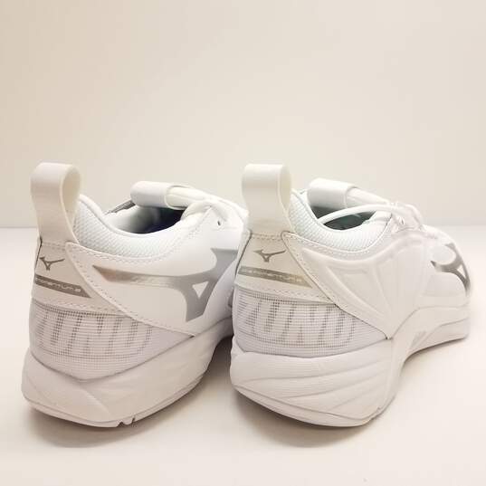 Mizuno Wave Momentum 2 Volleyball Women's Shoes White Size 8.5 image number 5