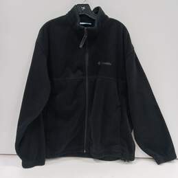 Columbia Black Fleece Full Zip Jacket Men's Size M alternative image