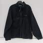 Columbia Black Fleece Full Zip Jacket Men's Size M image number 2
