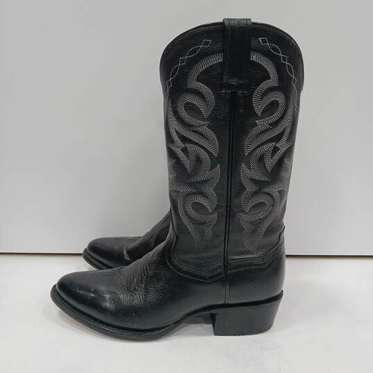 Men's Dan Post Black Western Boots Size 8.5D image number 1