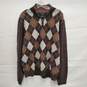 Brooks Brother s Scottish Lambswool WM's Argo Brown Pullover Size L image number 1