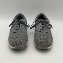 Womens Fresh Foam Gray Low Top Round Toe Lace-Up Sneaker Shoes Size 8.5