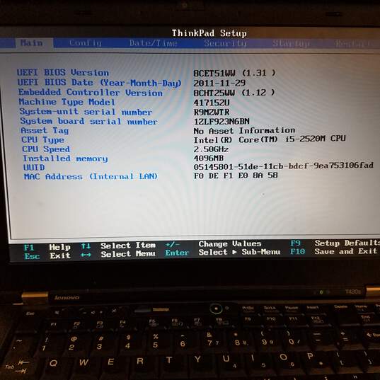 Lenovo T420S Intel Core i5@2.7GHz Storage 320 GB Memory 4GB Screen 14inch image number 4
