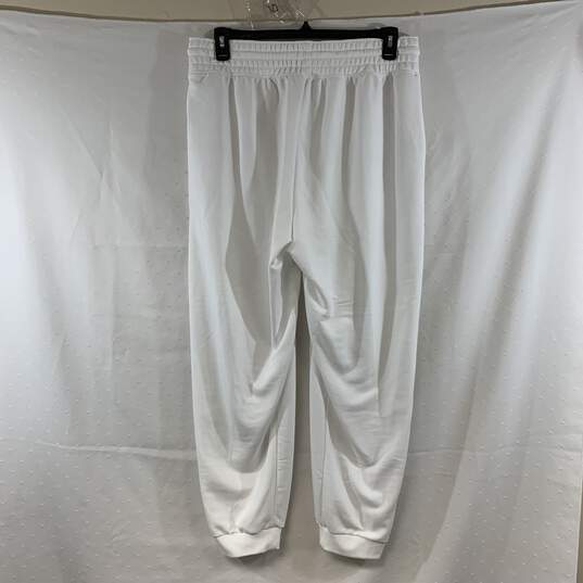 Men's White Nike Sweatpants, Sz. XL image number 2