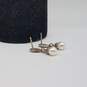 Avery Sterling Silver Fw Pearl 22.3mm Drop Earrings 3.1g image number 4
