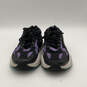Womens RS-X 306499-05 Black Purple Lace-Up Low Top Sneaker Shoes Size 11 image number 1