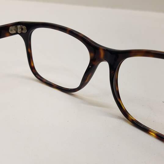 Burberry Eyewear Wayfarer Eyeglass Frames Tortoise image number 7