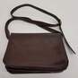Vera Pelle Brown Leather Crossbody Bag image number 1