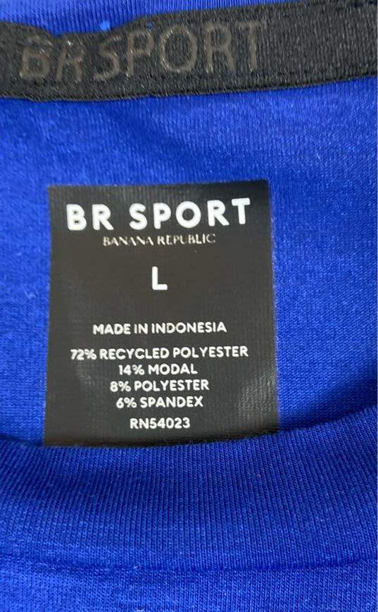 Banana Republic Blue T-shirt - Size Large image number 3