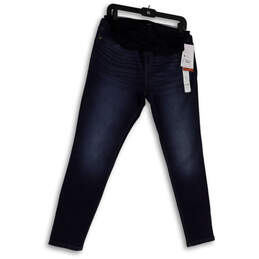 NWT Womens Blue Medium Wash Pockets Denim Skinny Jeans Size 8/29R