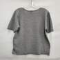 Eileen Fisher N.Y. WM's Grey Round Neck Merino Wool Blouse Size L image number 2