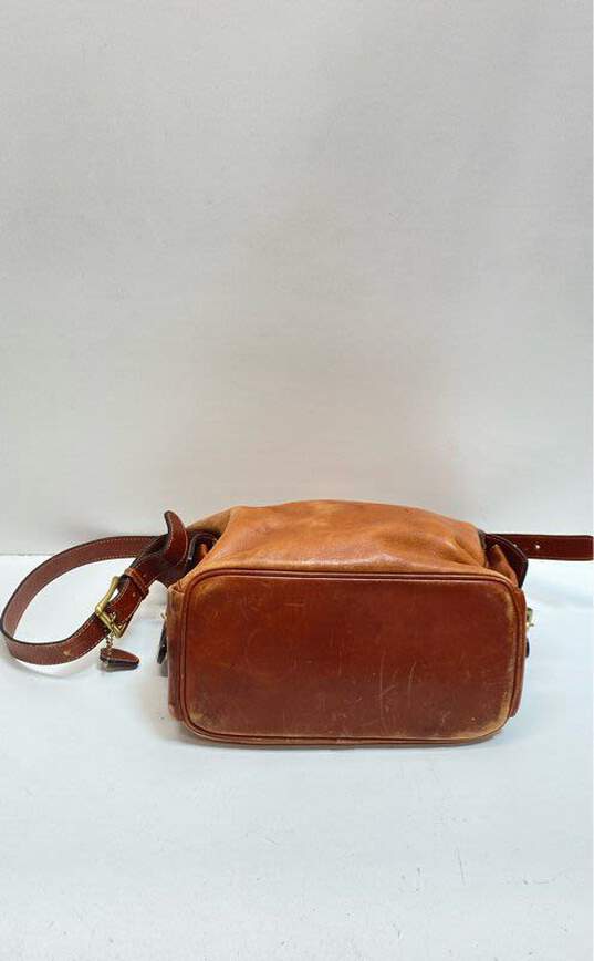 Bally Handbag Brown Leather Shoulder Bag image number 4