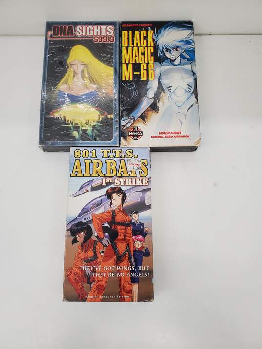 Lot of 9 VHS Tape Untested image number 2