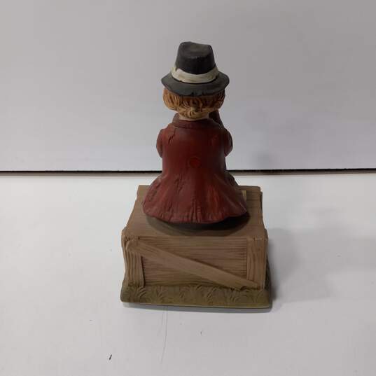 Waco Melody in Motion Willie The Trumpeter Hobo Clown Music Box image number 2