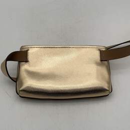 Michael Kors Womens Gold Charm Slip Pocket Adjustable Strap Belt Bag alternative image