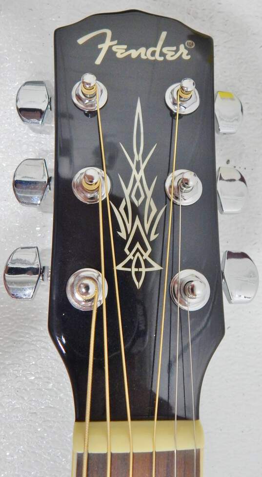 Fender Brand T-Bucket 300CE 3TS Model Acoustic Electric Guitar w/ Soft Gig Bag image number 5