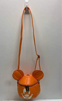Loungefly Disney Mickey Mouse Mick-O-Lantern Halloween Crossbody Purse bag