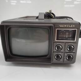 Vintage Bentley Deluxe Portable Black & White TV, Parts/Repair