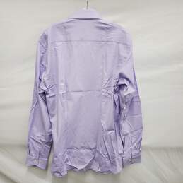 NWT Ted Baker Endurance MN's Light Blue Check Print Long Sleeve Shirt Size 16.5 alternative image