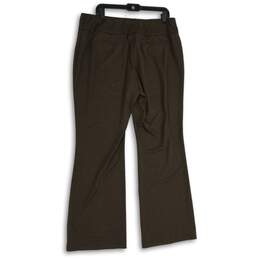 NWT 7th Avenue New York & Company Design Studio Womens Brown Ankle Pants Size XL alternative image